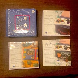 NWT Creative Memories Scrapbooking Album, Refill Pages, & Page Protectors.